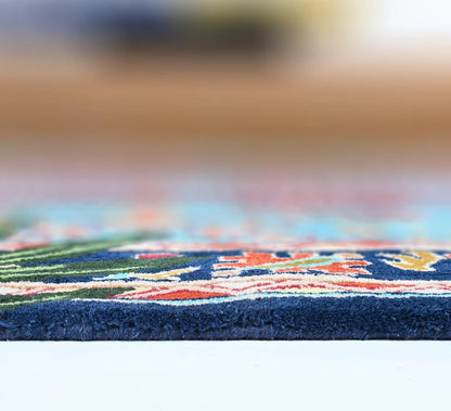 Jungle Majesty Handmade Rug