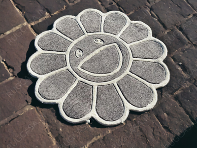 Murakami Flower Gray Rug