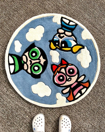 Angry Bird Round Rug
