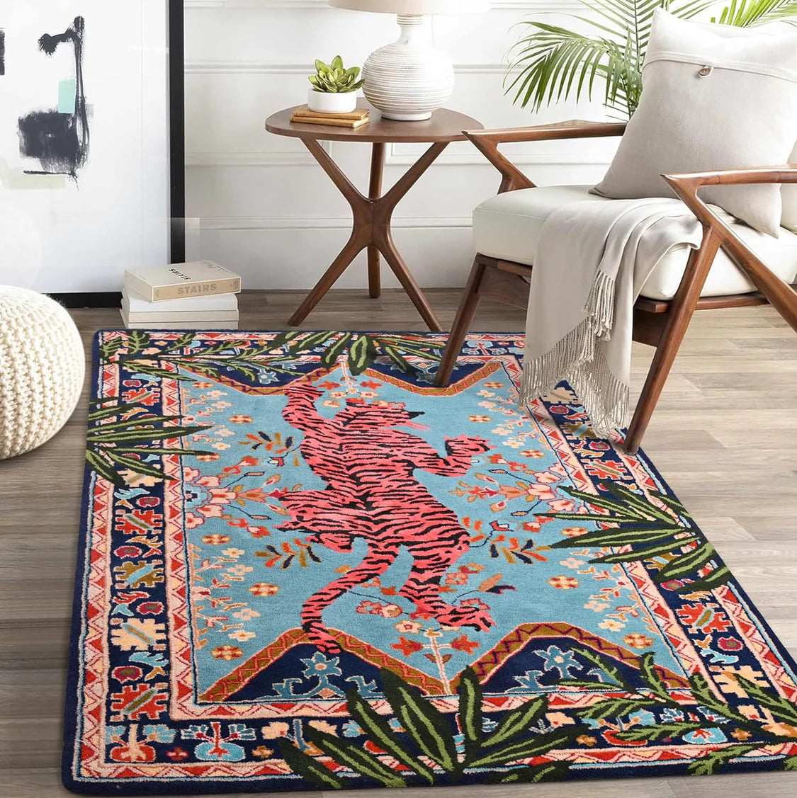 Jungle Majesty Handmade Rug