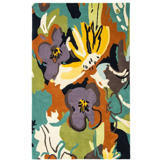 Floral Blossom Handmade Rug
