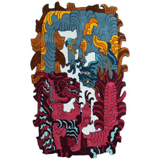 Tibetan Dragon Handmade Rug