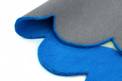 Curve Border Handmade Rug