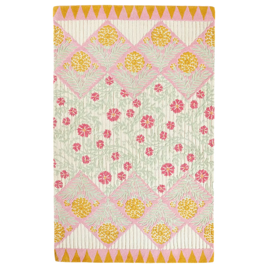 Sunshine Garden Handmade Rug