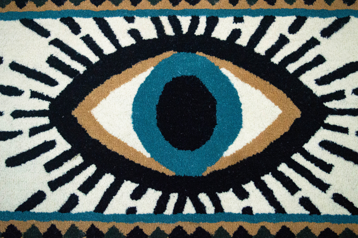 Evil Eye Premium Rug (3 x 5 Feet)