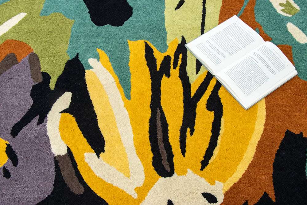 Floral Blossom Handmade Rug
