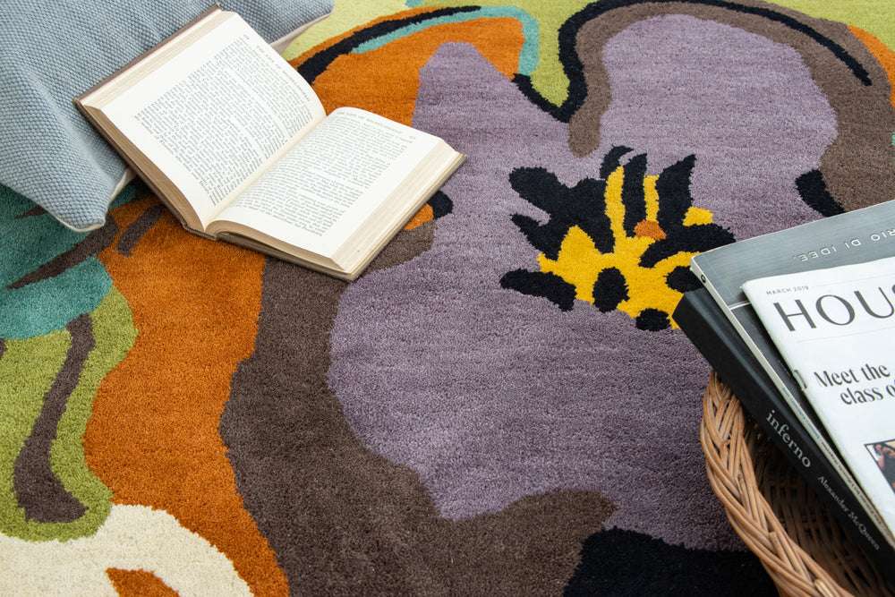 Floral Blossom Handmade Rug