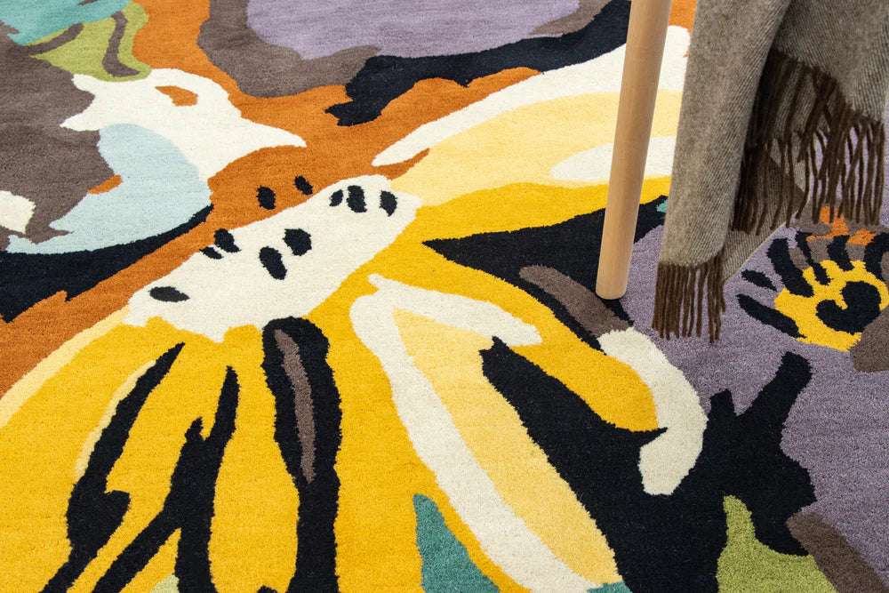 Floral Blossom Handmade Rug