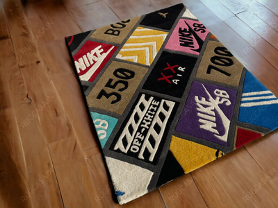 Sneakerhead Brand Box Rug