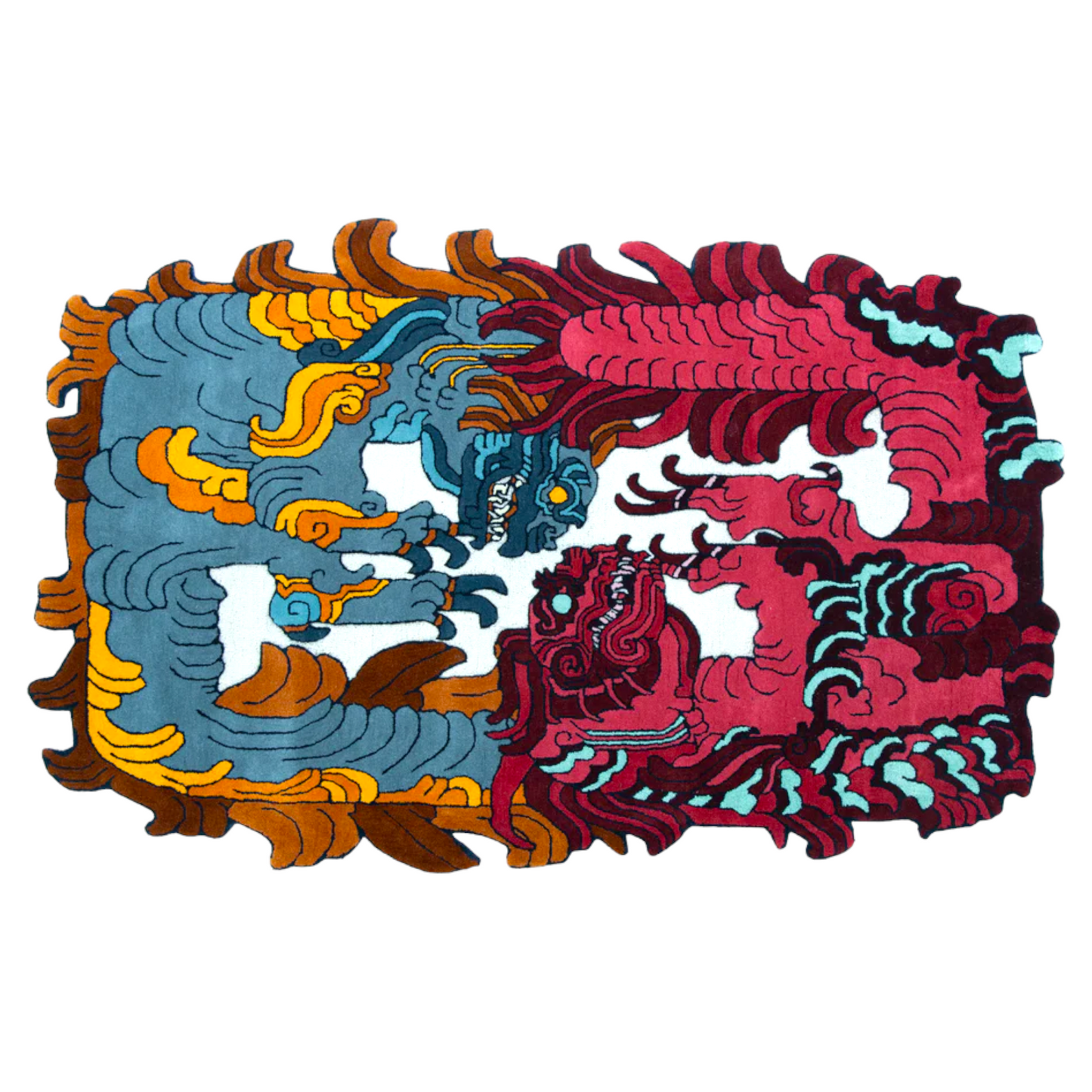 Tibetan Dragon Handmade Rug