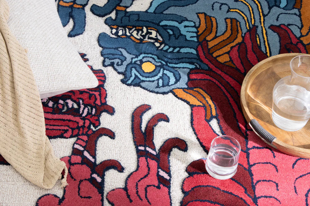 Tibetan Dragon Handmade Rug