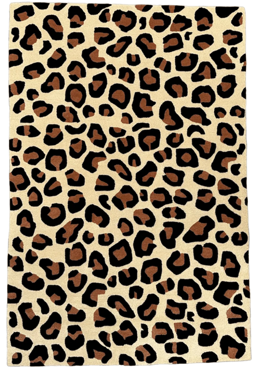 Leopard Pattern Handmade Premium Rug