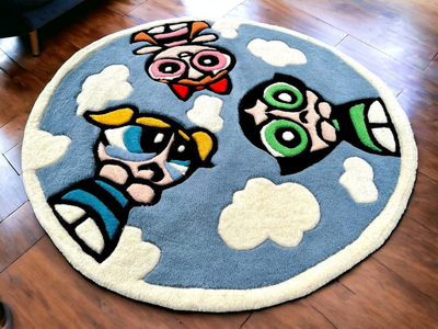 Angry Bird Round Rug
