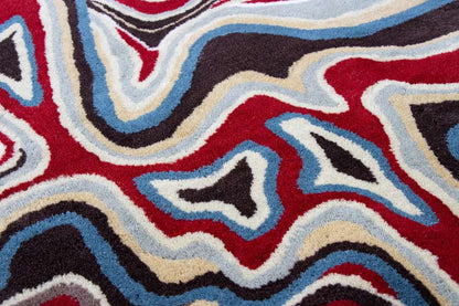 Melting Persian Premium Red Handmade Area Rug