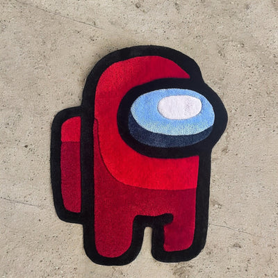 Among Us Inspired Rug