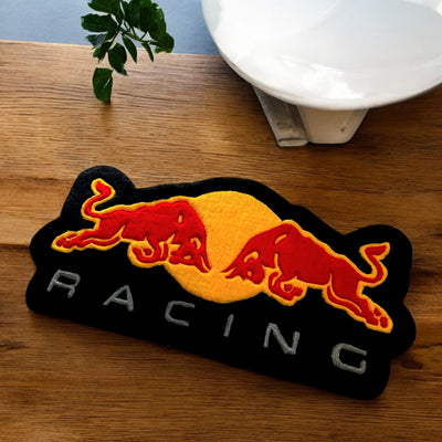 Red Bull Logo Inspired Rug