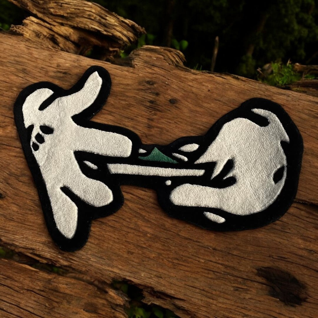 Rolling Weed Handmade Rug