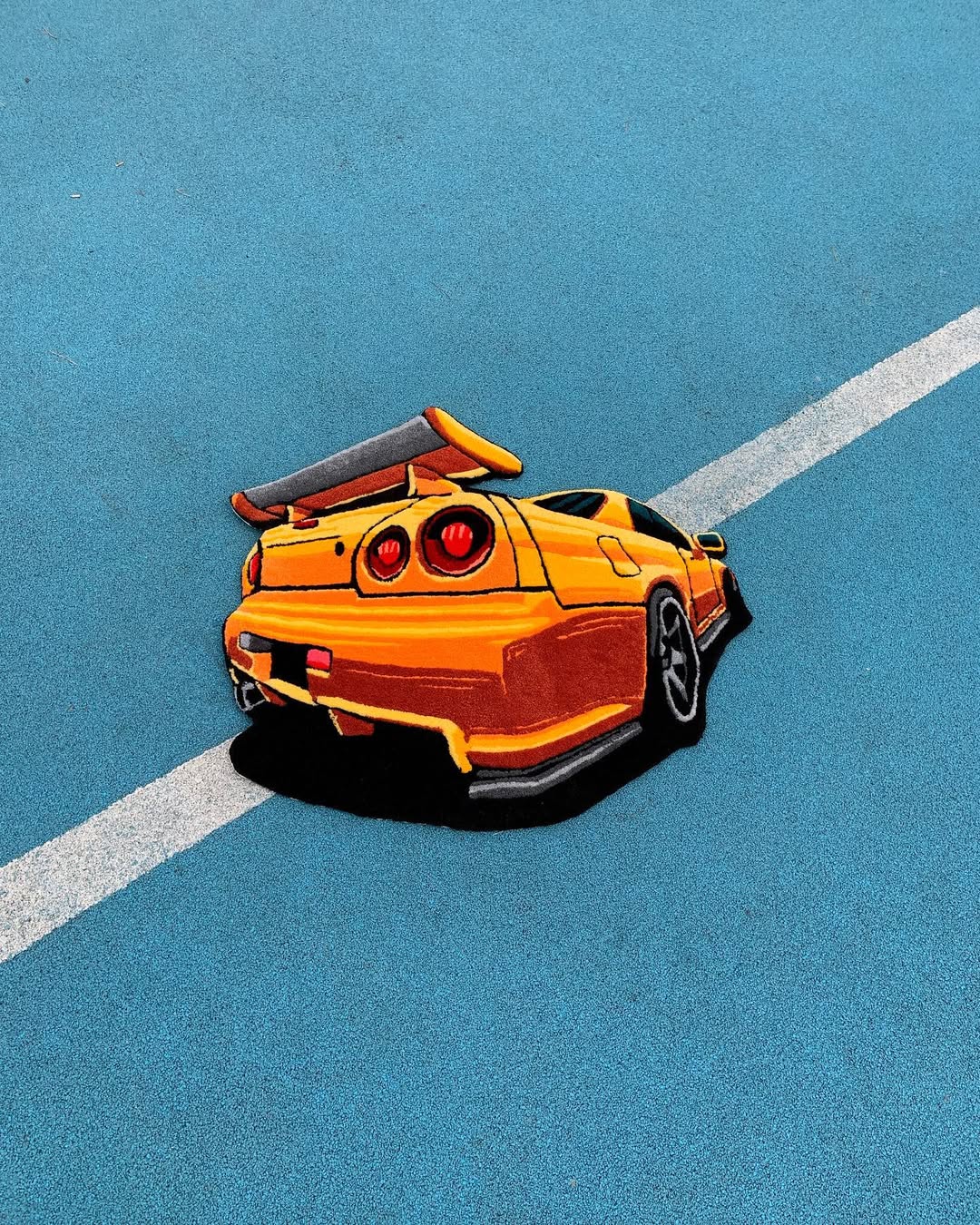 Nissan Skyline GTR Inspired Rug
