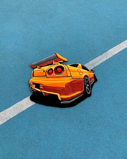 Nissan Skyline GTR Inspired Rug