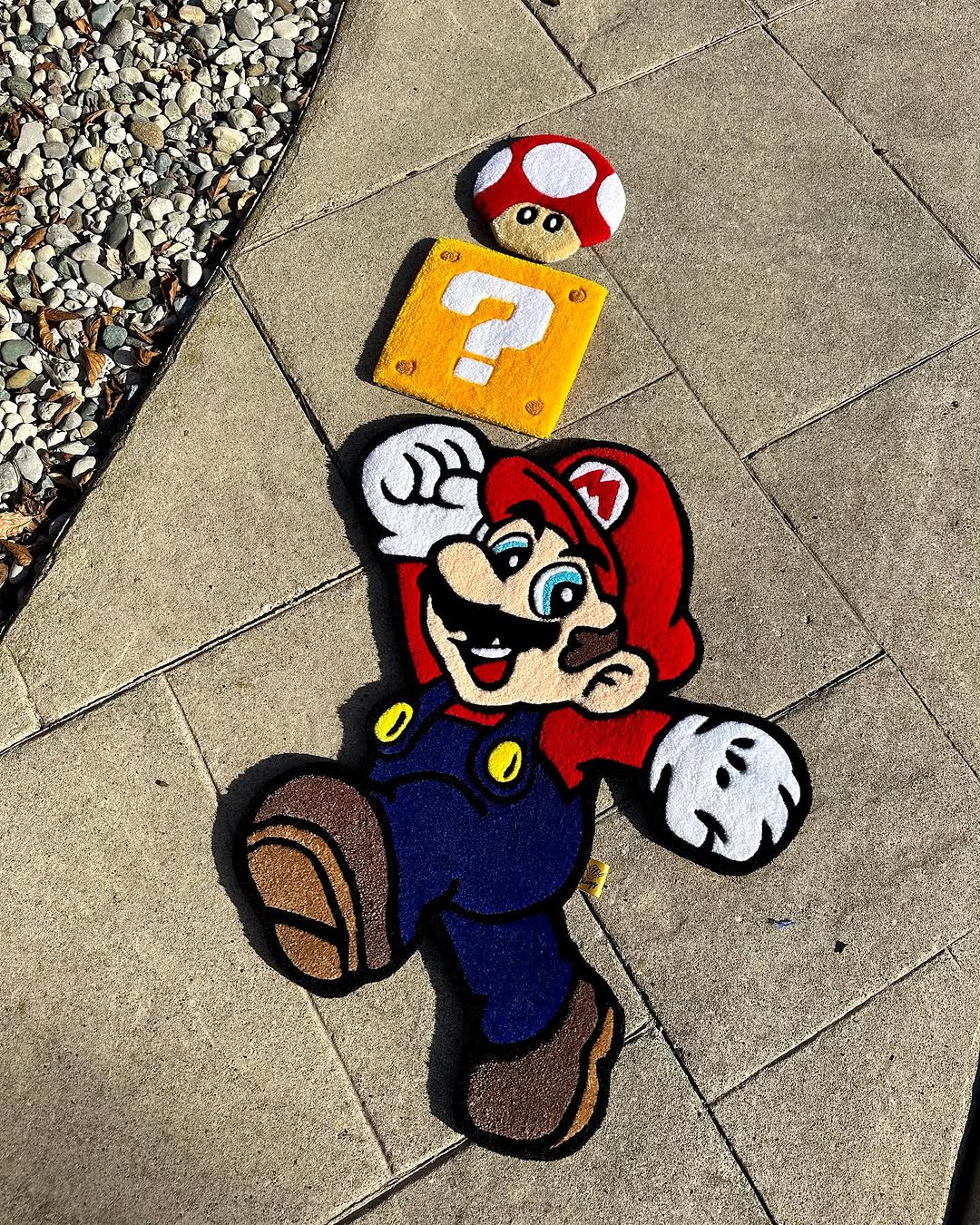 Super Mario Inspired Rug