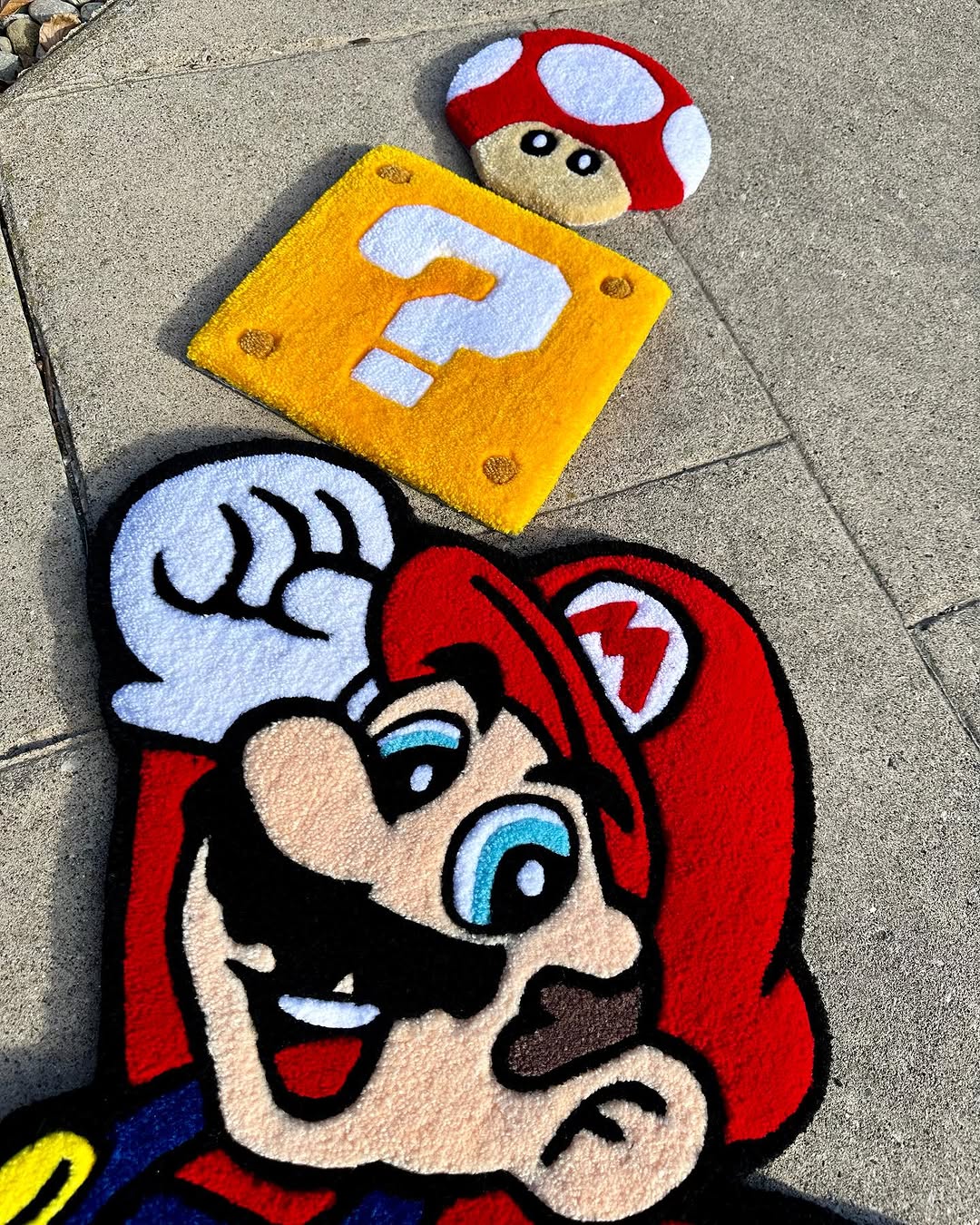 Super Mario Inspired Rug