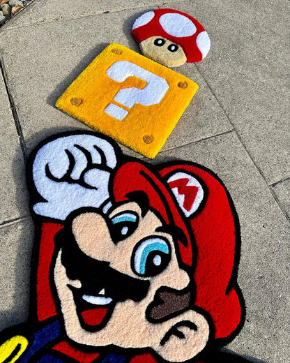 Super Mario Inspired Rug