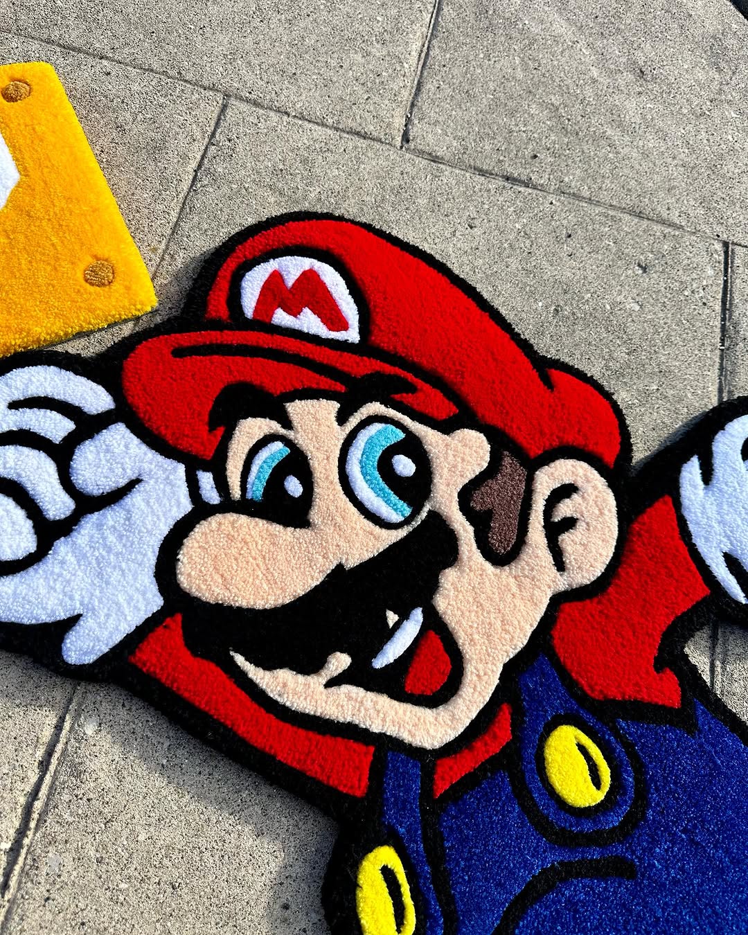 Super Mario Inspired Rug