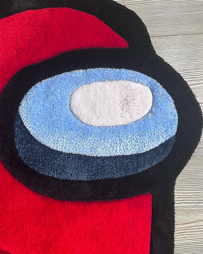 Among Us Inspired Rug