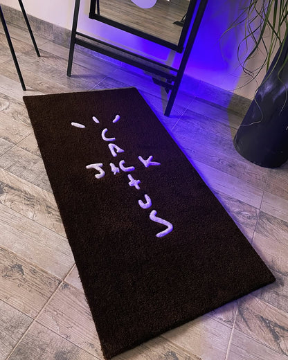 Travis Scott Brown Runner Rug