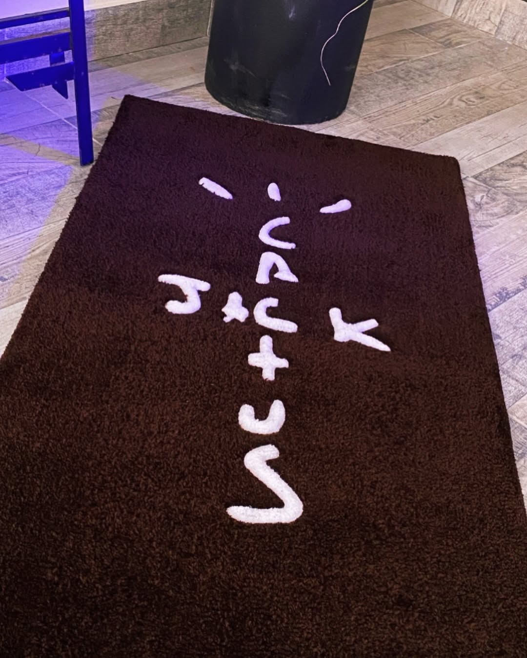 Travis Scott Brown Runner Rug