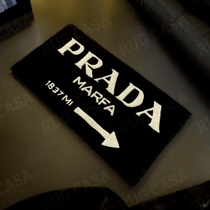 Prada Marfa Inspired Handmade Rug