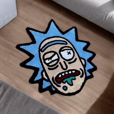 Rick and Morty Handmade Rug