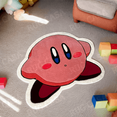 Kirby Nintendo Handmade Rug
