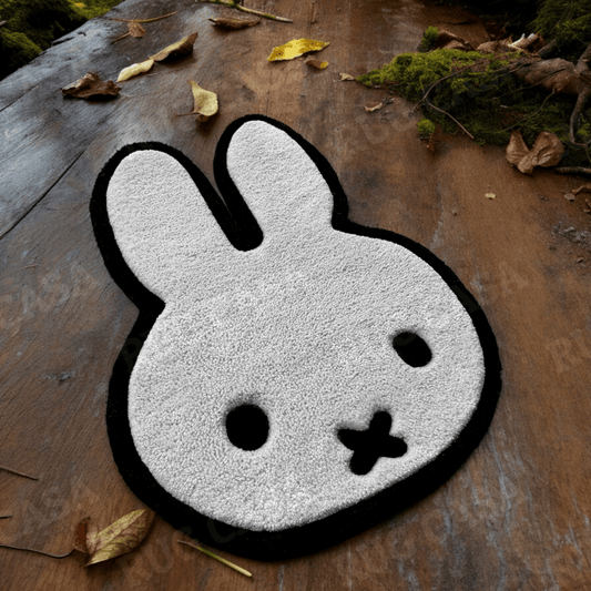 Miffy Bunny Handmade Rug