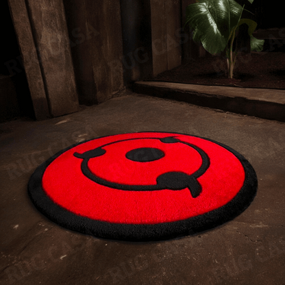 Sharingan Naruto Handmade Rug