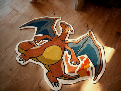 Charizard Dragon Pokemon Rug