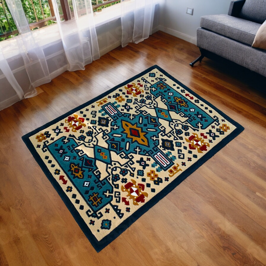 Modern Persian Handmade Area Rug
