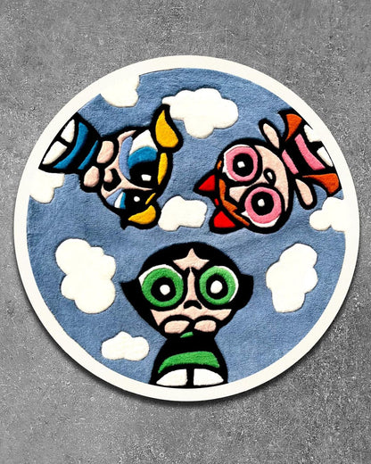 Angry Bird Round Rug