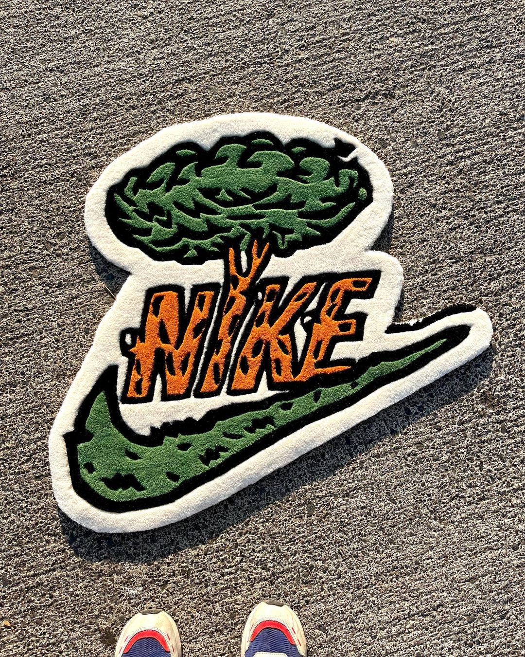 Nike x Tree Mix Inspired Rug