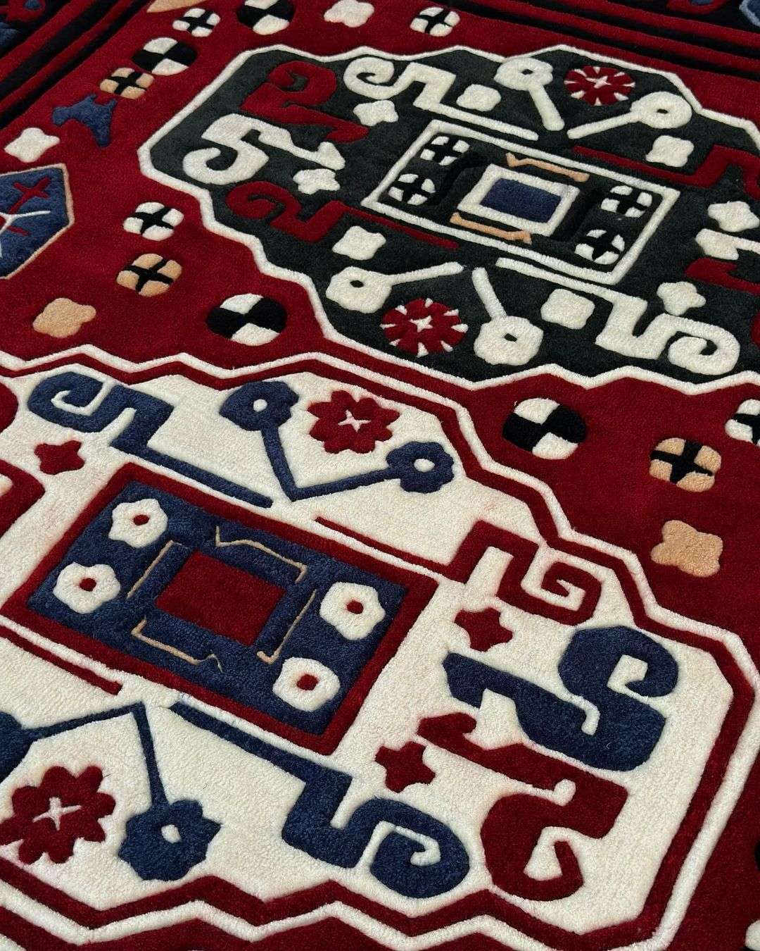Melting Persian Premium Handmade Area Rug