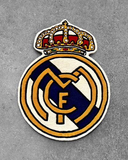 Real Madrid Football Club Logo Rug