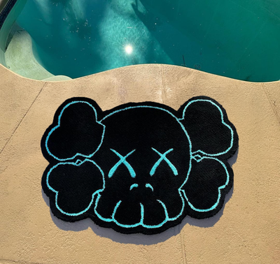 KAWS-Inspired Rug