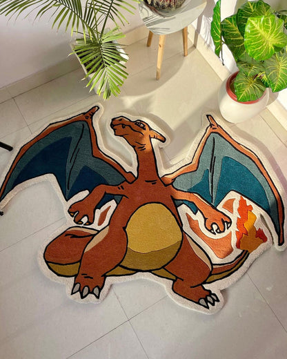 Charizard Dragon Pokemon Rug