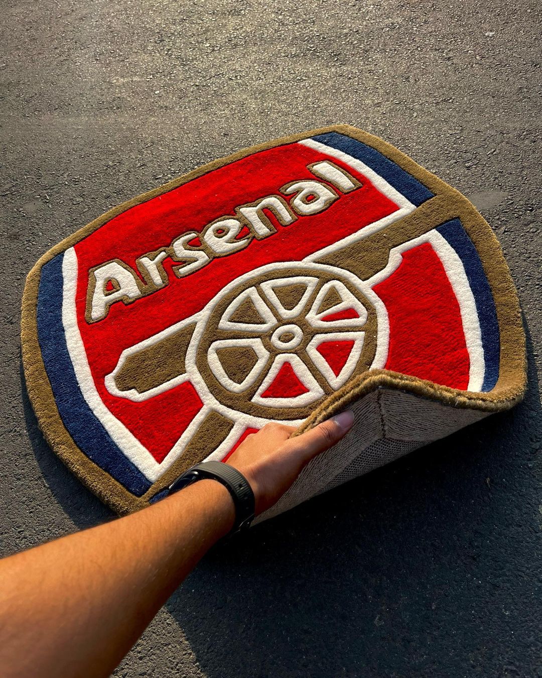 Arsenal Football Club Logo Rug