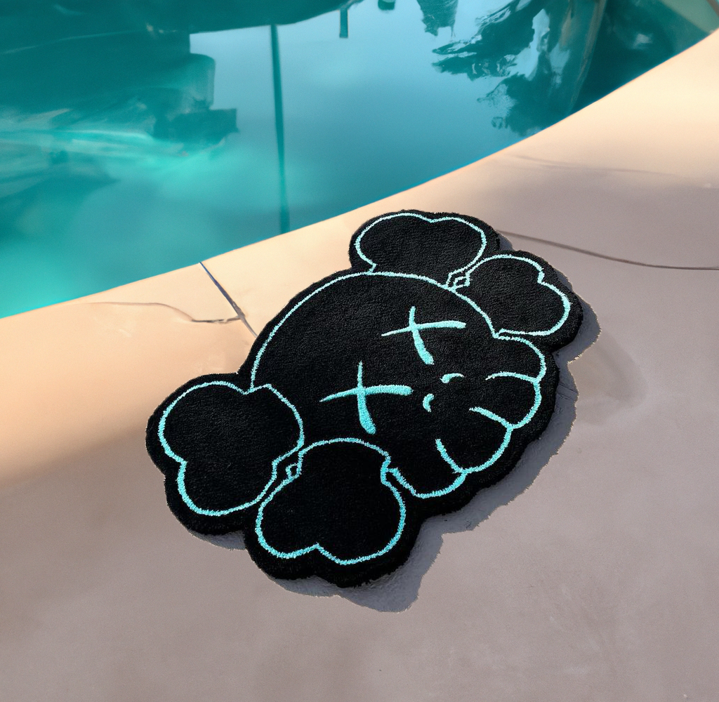 KAWS-Inspired Rug