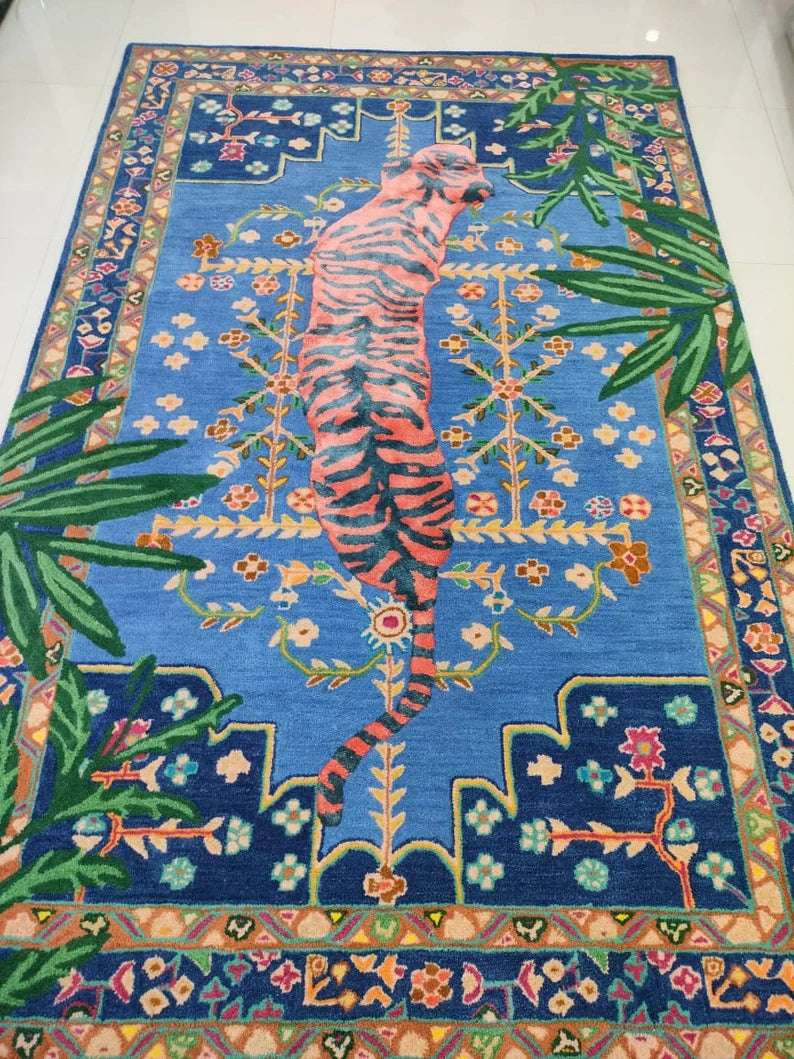 Tiger Harmony Handmade Area Rug