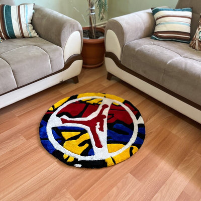 Air Jordan Jumpman Round Rug