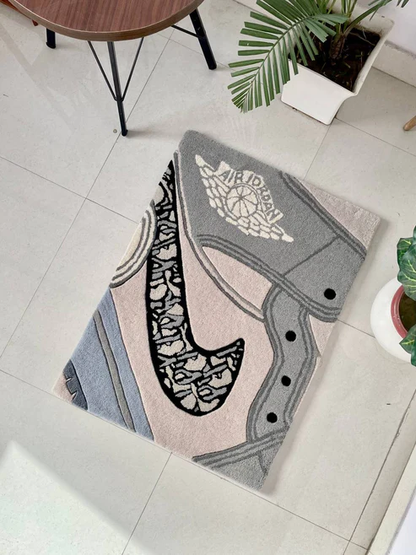 Air Jordan 1 x Dior Inspired Handmade Rug