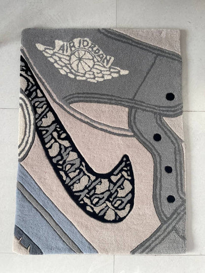 Air Jordan 1 x Dior Inspired Handmade Rug