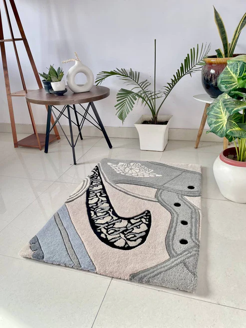 Air Jordan 1 x Dior Inspired Handmade Rug